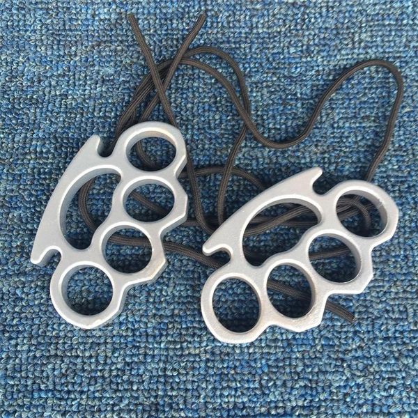 

new gilded thick 13mm steel brass knuckle duster color black plating silver hand tool clutch 574qd ww3121