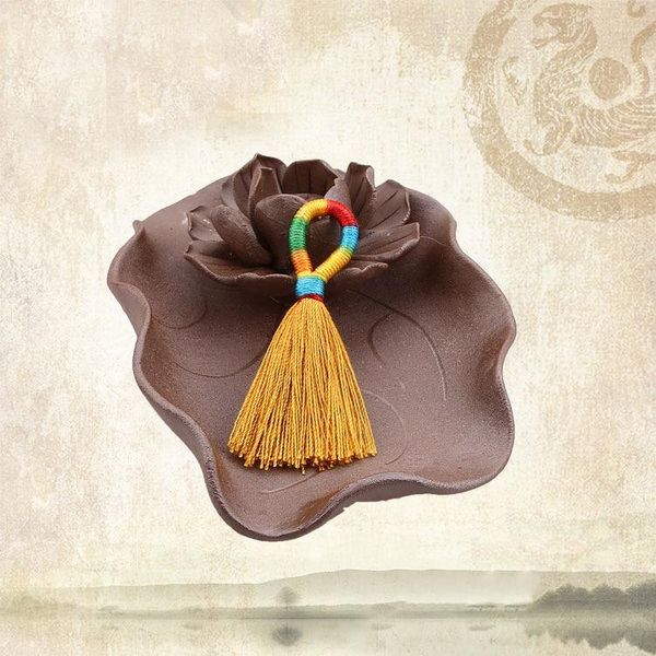 

10pcs mini colorful ring tassel fringe diy home textile curtain garment sewing accessories key hooks fringe trim craft tassels h bbytjn