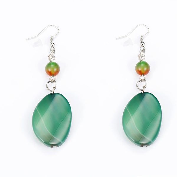 

2021 new arrival good quality charm good sell stone earring, Golden;silver