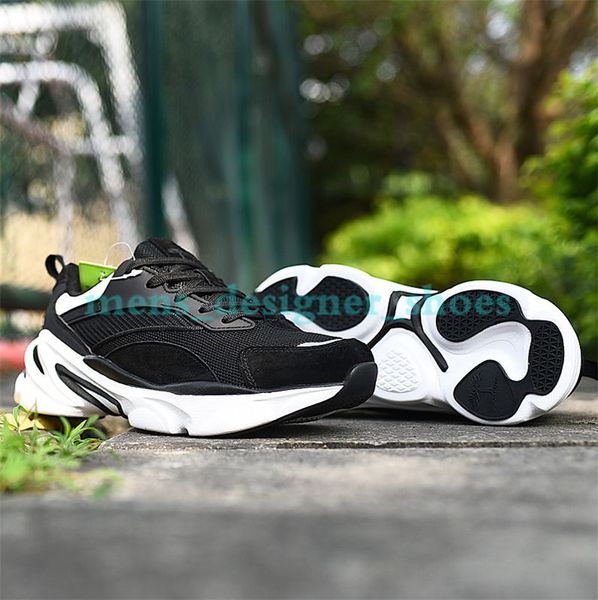 

treeperi fashion chunky black white men women trainers running shoes sport sneakers us 9.5 eur 43 for men
