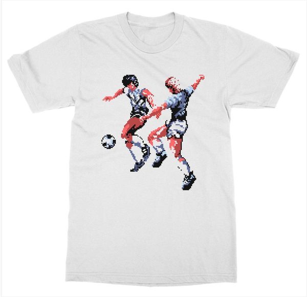 

male selling pixel soccerer field footballer goal ball league cup foul penalty playoff summer hooded sweatshirt hoodie men t shirt