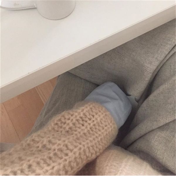 

spring autumn turtleneck mesh sweater soft women 47ag, White;black