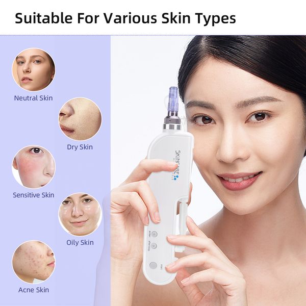 

anti wrinkle injection machine water hydro vacuum gun beauty device for skin rejuvenation moisturizing cleaning for pores acne p