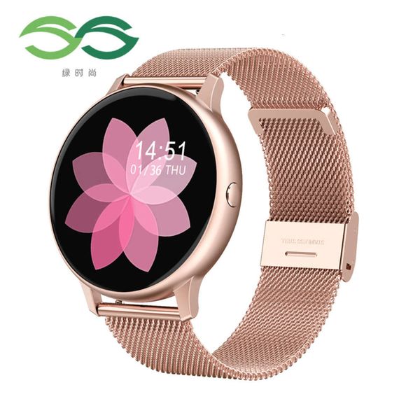 

ss green fashion dt88 pro smart watch 1.2 inch true circle screen touch monitoring heart rate blood prsure ecg