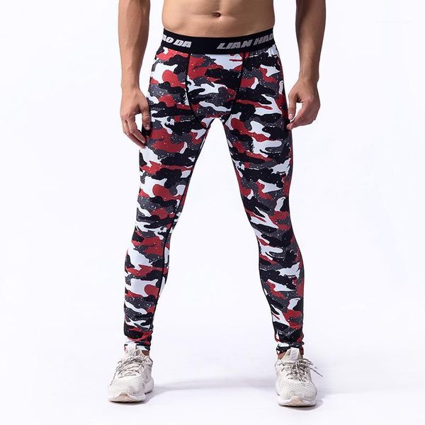 

men's pants men's compression tights long elastic fitness active reflective fast dry 121, Black