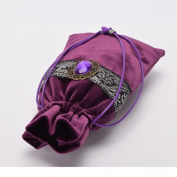 

tablecloth altar tarot table cloth decor divination cards square wicca cloth with pouch bag set blue purple black, Silver