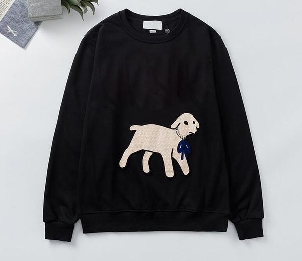 

exotica designer hoodie mens women sweatshirts long sleeve shirts autumn spring luxury clothing cat printed letter pineapple casual sweater, Black