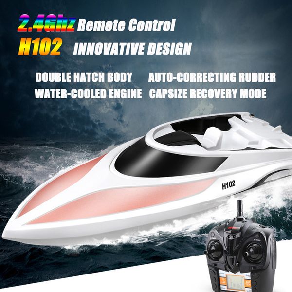 

high speed remote control boat h102 model rc boat remote control boat for kids and adults gift for kids speedboat electric