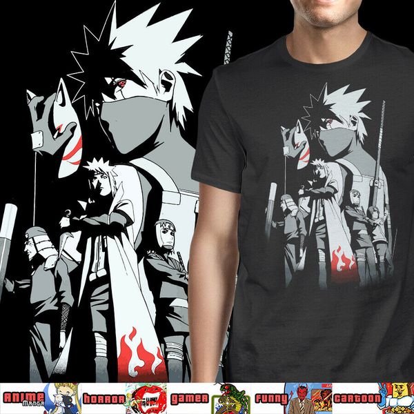 

naruto anime manga fashion casual short sleeve for clothing summer custom design sport hooded sweatshirt hoodie men t shirt