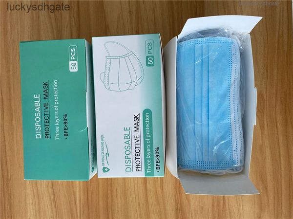 

factoryq6p5anti 3-layers face women dust fast men delivery fog disposable civilian mouth dustproof non-woven masks