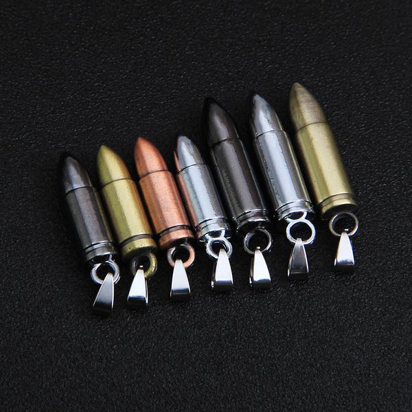 

men necklaces for women silvery necklace army chain bullet pendant necklace, Silver
