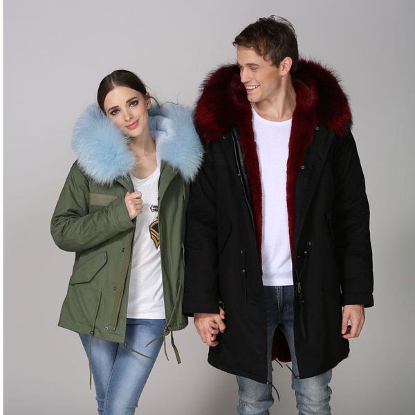 

2020 winter new style eco-friend style fur wear,winered long down black fur parka outwear wear