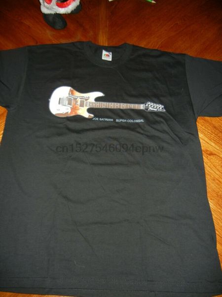 

joe satriani super colossal tour 2006-2007 mens black t-shirt large sport hooded sweatshirt hoodie