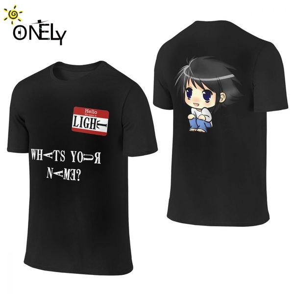 

comfortable death note chibi light yagami t shirt man's summer amazing classic round neck tee sport hooded sweatshirt hoodie