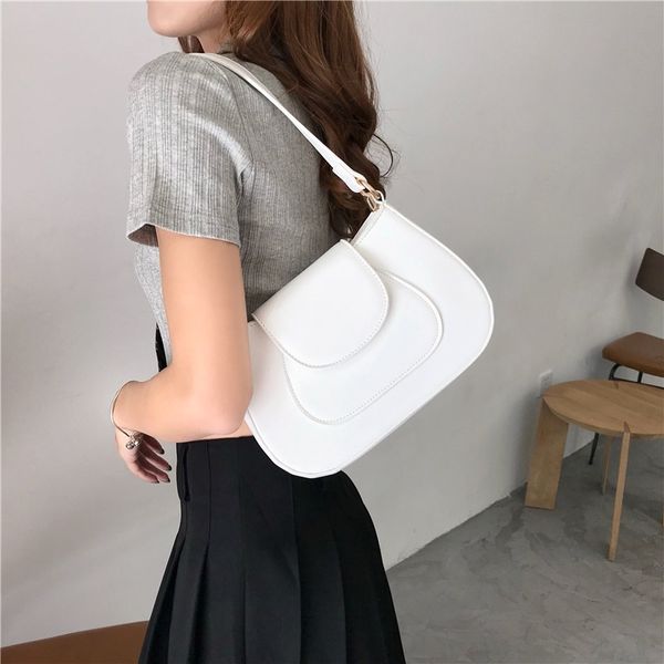 

0c72s women's fashion shoulder western advanced new shoulder women's fashion niche crossbody 2020 style underarm bag hand bag rl0c