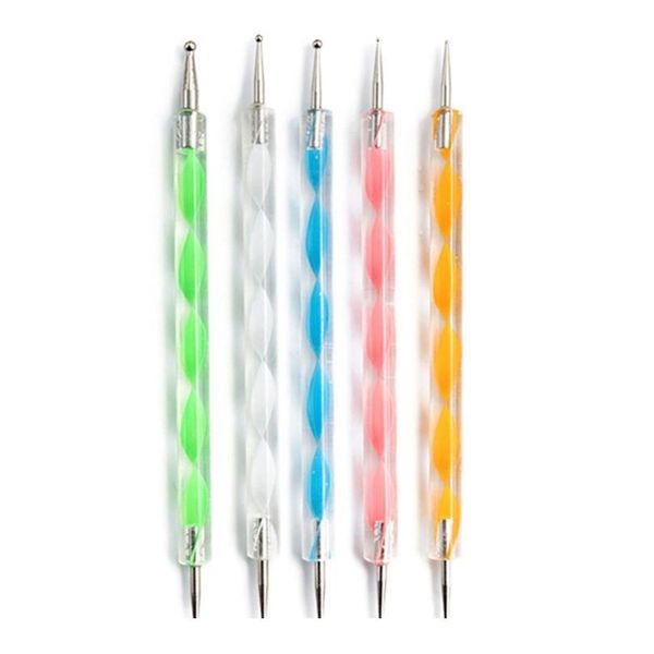 

mandala dotting tools for painting rock stones stencil template acrylic stick brush pen gem sticker palette e qyljin, Silver