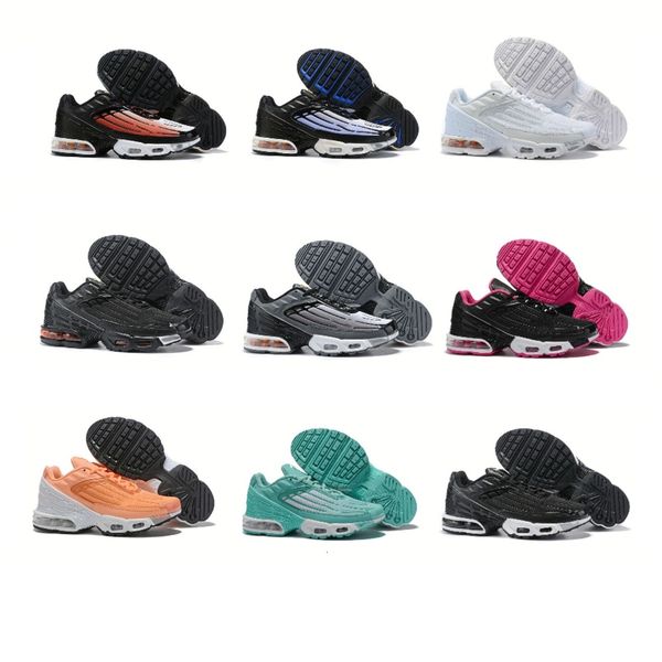

2020 new tn 3 plus iii tuned men women running shoes airs tns requin trainers men women sports chaussures sneakers size