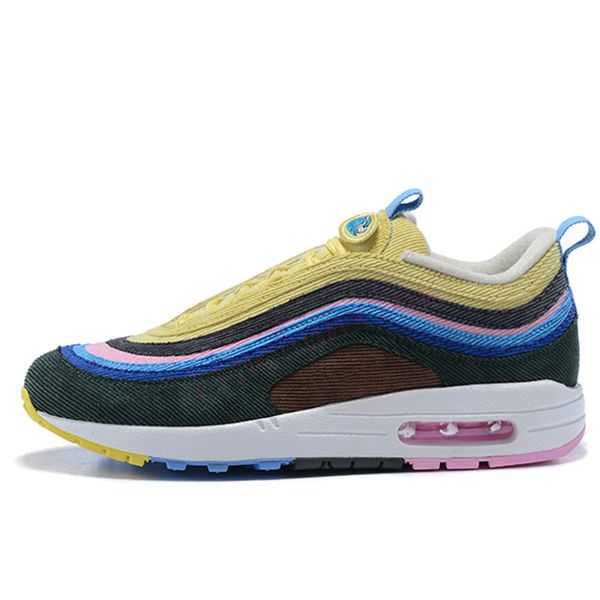 

2020 new 97 bullet multi yellow blue hybrid men women sports shoes designer running shoes jogging cushion sneakers