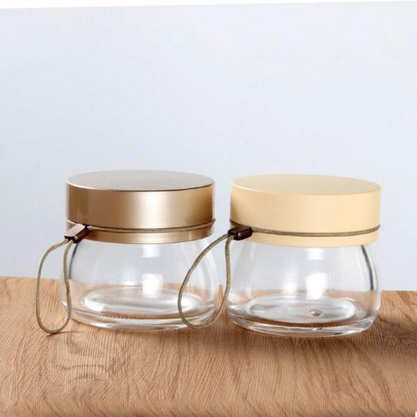 

storage bottles & jars transparent packaging cream box 100g glass bottle 10pcs/lot1