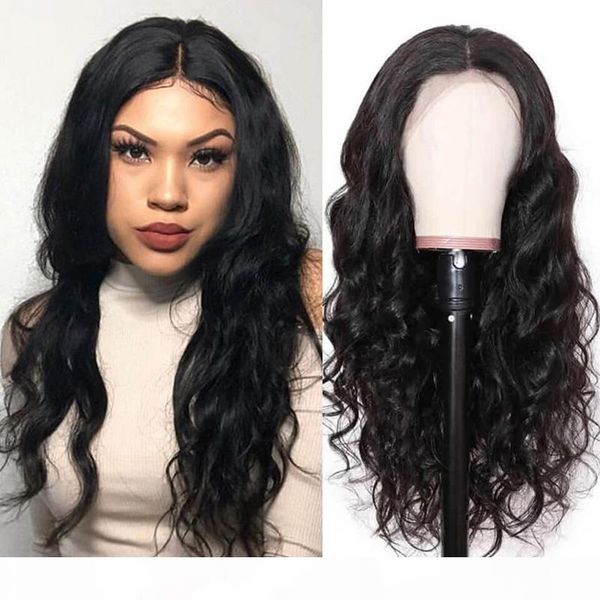 

pre plucked lace frontal wigs natural wave full lace human hair wigs for black women natural hairline with baby hair 150% density, Black;brown