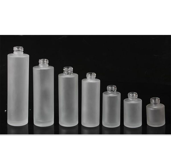 

20ml 30ml 40ml 60ml 80ml 100ml 120ml frosted glass cosmetic lotion pump bottle refillable liquid perfume spray b wmttia bdesybag