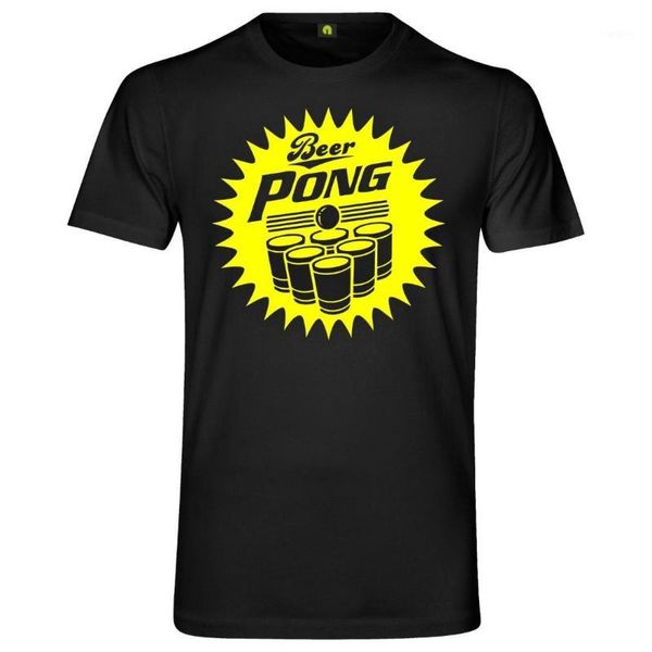 

bier pong t-shirt | bierpong | beer party alkohol saufen spiel becher 100% cotton brand new t shirts1, White;black