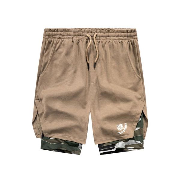 

summer shorts men fashion camouflage patchwork sporting fitness shorts training mens bodybuilding gyms men short pants sportwear, White;black