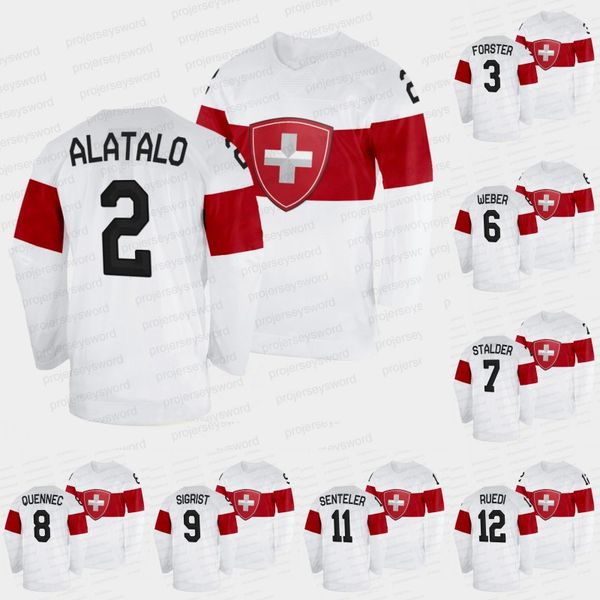

womens team switzerland 2022 winter hockey jersey rahel enzler andrea brandli stefanie wetli lara christen raphael diaz nicole vallario greg, Blue;black
