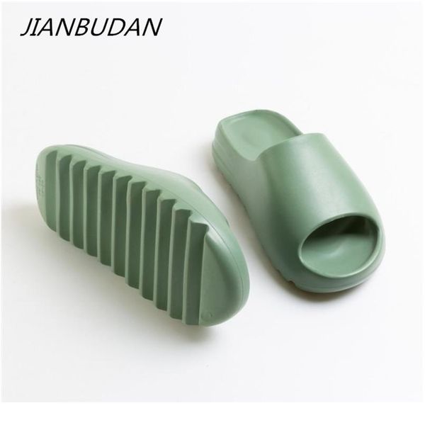

jianbudan indoor comfortable soft slippers men women non-slip bathroom home shoes flat eva thick sole slides women's wmtxxk