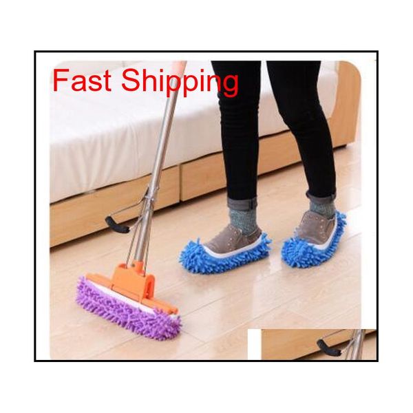 

foot socks creative mopping shoes microfiber mop floor cleaning mophead floor polishing cleaning cover cleane qylyor sports2010