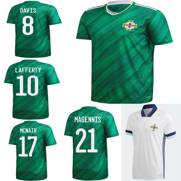 

2020 2021 northern ireland soccer jerseys evans lewis saville davis whyte lafferty mcnair home 20 21 maillots football shirts, Black;yellow