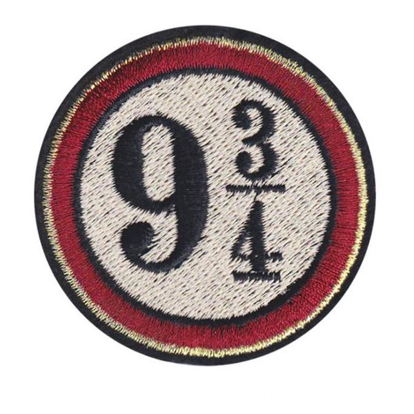 

platform king's cross railway station iron on embroidered clothes patches for clothing stickers wholesale