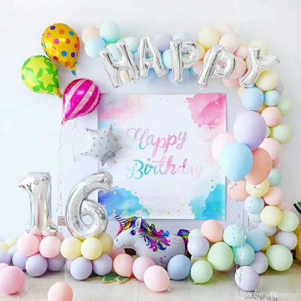 

30/50pcs birthday party baloons macaron pastel candy balloon large pastel round balloons wedding deco latex round helium ballon