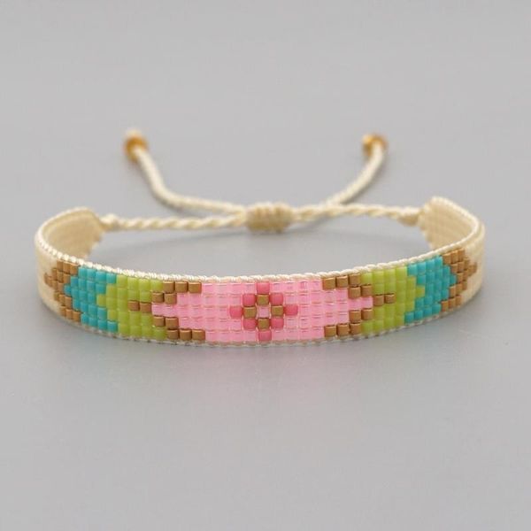 

go2boho bohemian bracelets for girl pulsera fashion colorful jewelry handmade bead jewellery friendship miyuki bracelet gift, Golden;silver