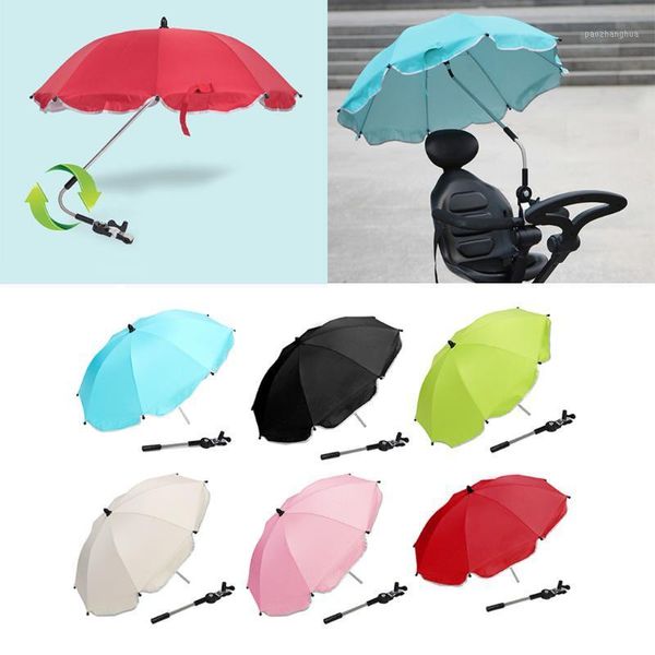 

stroller parts & accessories baby children infant pram pushchair uv sun rain protector umbrella clip1