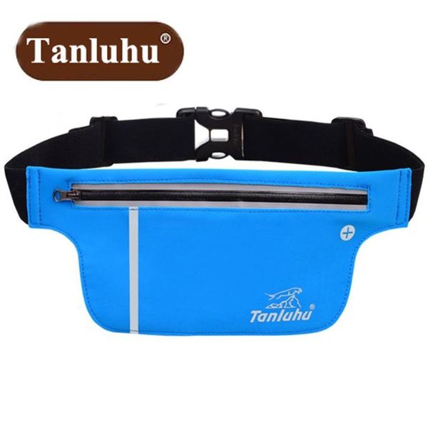 

fashion women personal portable stretch waist pack mobile phone package men waterproof wear-resisting purse bag d189 bags