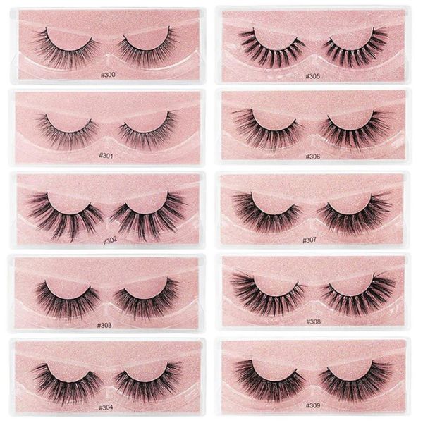

private label logo printing bulk 3d faux mink fake eyelashes natural curelty false eye lash wholesale vendor