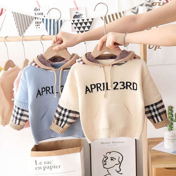 

boy's children's thickened plush hooded and yangqi 2020, new baby autumn sweater, han banchao, Black