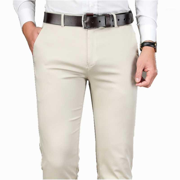 

spring and summer new men's casual business cotton trousers pants pantalon work slim fit baggy calcas japanese fashion overall1, White;black
