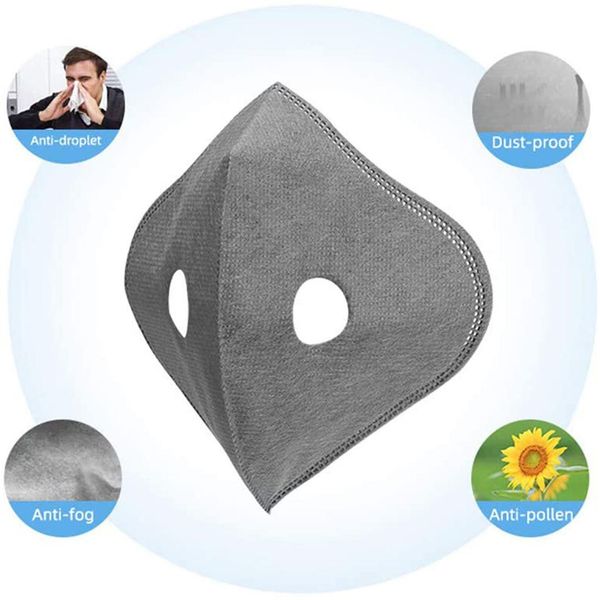 

быстрая доставка в течение 24 часов mscara езда маски с 10 фильтрами 2 выхлопных клапаны половины лиц многоразовых 2 респиратора бинтов wmts