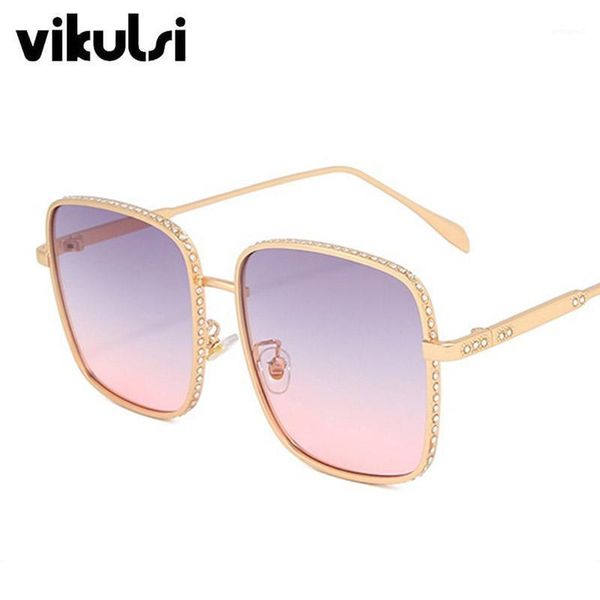 

sunglasses arrival frameless square women's elegant crystal sun glasses oversized rhinestone frame luxury eyewear shades men1, White;black