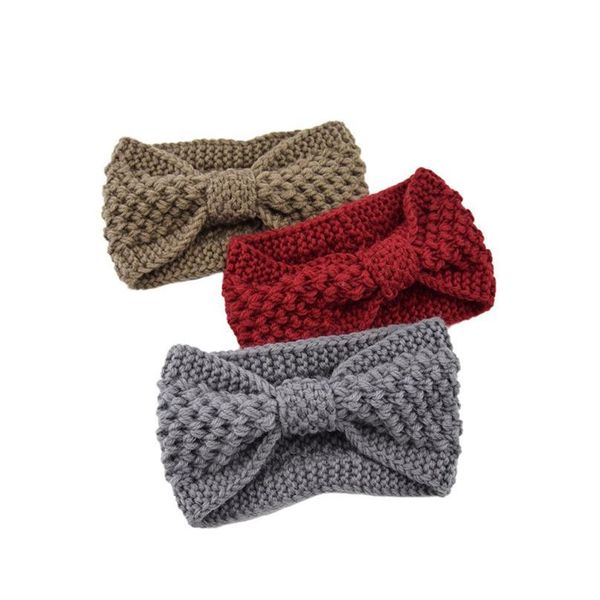 

winter warmer headband elastic hairbands knitted knot head wrap headbands hairband thicken headdress yoga bandanas make jllgzf