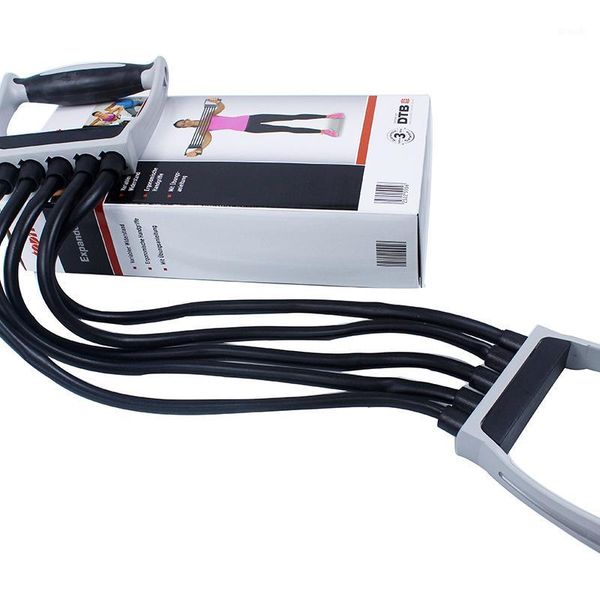 

resistance bands five-tube removable chest expander multi-function muscle exercise fitness equipment household sports training rubber1