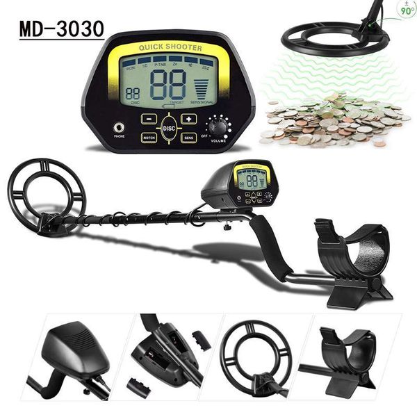 

md-3030 professional metal detector underground metal finder gold detector treasure gold seeker md-4090 with lcd display1