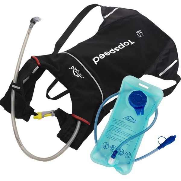 

2l легкая женщина мужчины марафон бег рюкзак гидратация vest trail run вода сумка велосипед велоспорт рюкзак беговой пакет sqctag