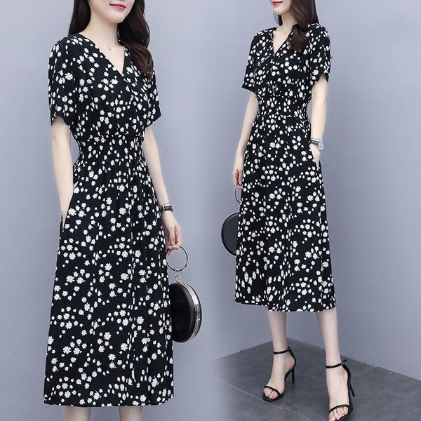 

2020 new fashion summer dress 2-piece women's summer dress foreign style short skirt fashion skirt set piece vqgxq, Black;gray