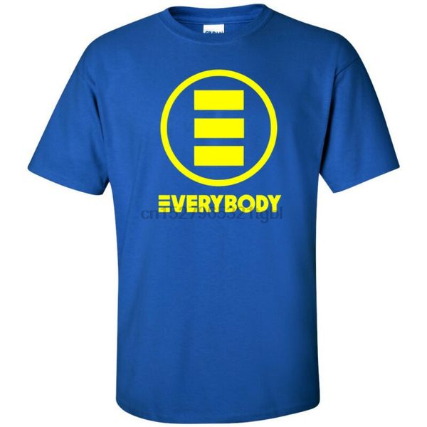 

logic everybody yellow stacked logo t shirt merch bobby tarantino royal blue sport hooded sweatshirt hoodie