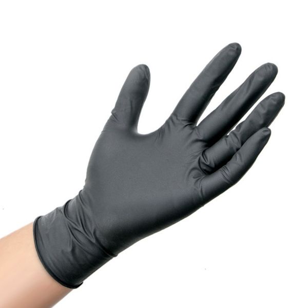 

factoryl36hresistance disposable wear testing 100pcs household food nitrile cleaning washing anti-static gloves