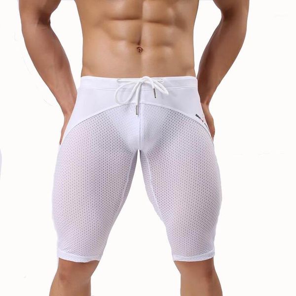 

wholesale- kwan.z men's shorts clothing masculina de marca skinny mens shorts masculino short homme men's breeches compression sho, White;black