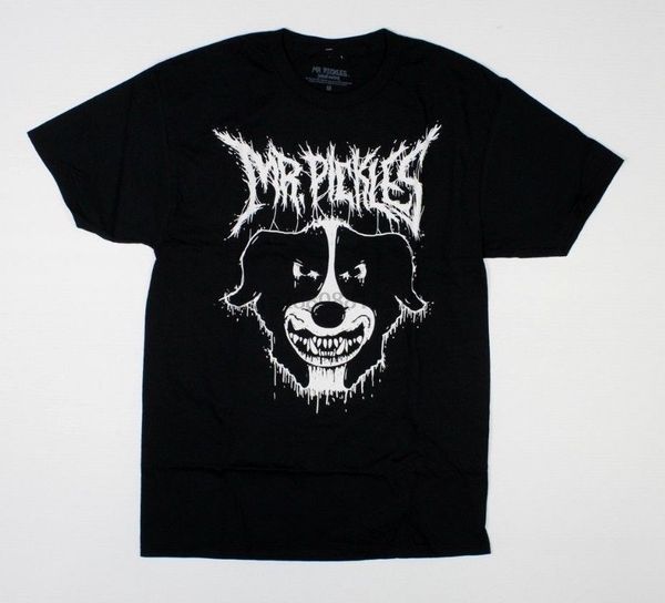 

mr pickles dog death metal official black t-shirt new (2e2 sport hooded sweatshirt hoodie
